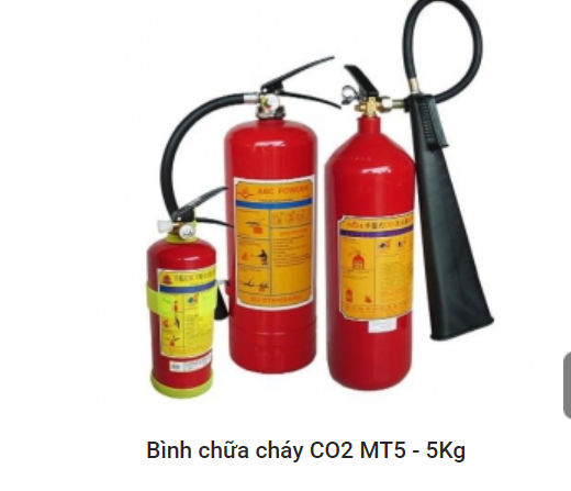 Bình chữa cháy MT5 - PCCC Kim Hằng Phát - Công Ty TNHH MTV Thương Mại Và Dịch Vụ Phòng Cháy Chữa Cháy Kim Hằng Phát